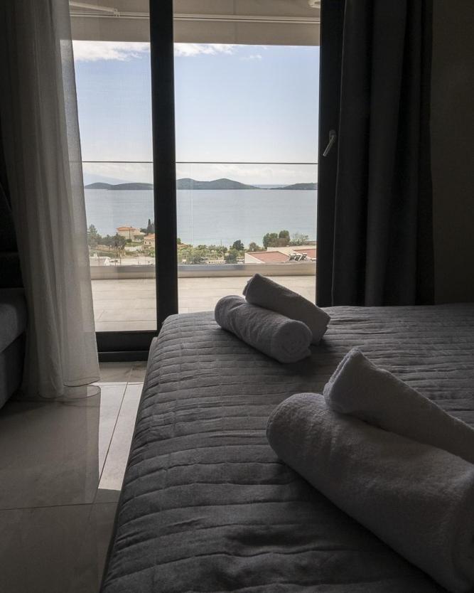 Néa Péramos Alta Mare 아파트 호텔 외부 사진